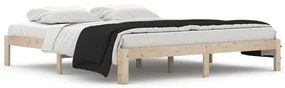 vidaXL Bedframe massief hout 180x200 cm 6FT Super King