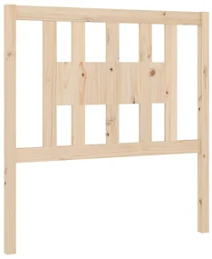 vidaXL Hoofdbord 96x4x100 cm massief grenenhout