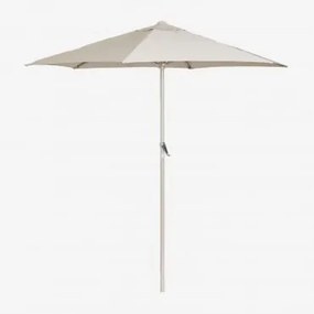 Parasol Ø235 Cm In Jaden-stof Tapioca Beige - Sklum
