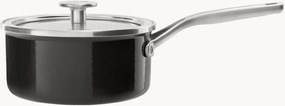 Steelpan Core Enamel met deksel, antiaanbaklaag