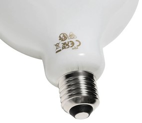Set van 5 E27 dimbare LED lamp opaal G125 5W 450 lm 2200K