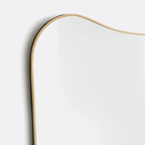 Spiegel in messing 90 x 65 cm, Uyova