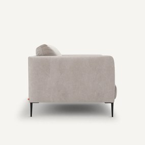 Fauteuil in fluweel, Oscar design E. Gallina