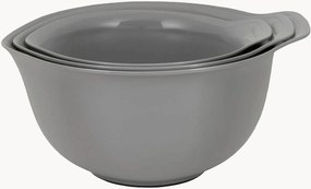 Mengschalenset KitchenAid Charcoal Grey, 3-delig