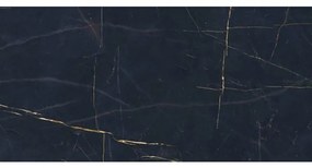 ABK Imoker Sensi Vloer- en wandtegel - 60X120cm - 8,5mm - Rechthoek - gerectificeerd - Porcellanato gekleurd Precious Black Glans 2018127