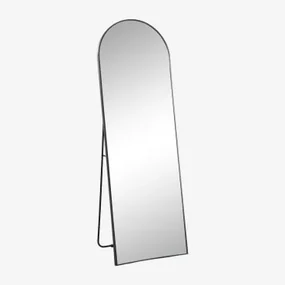 Aluminium Staande Spiegel (50x150 Cm) Naruvy Zwart - Sklum
