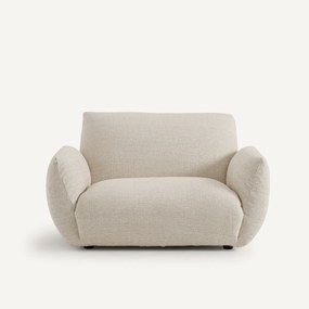 Fauteuil in canvas stof, Spogano