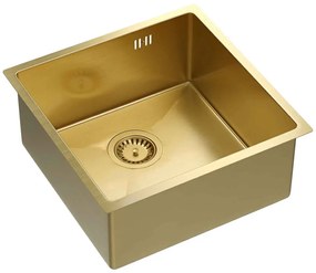 Stalen spoelbak ANTHONY 50 GOLD