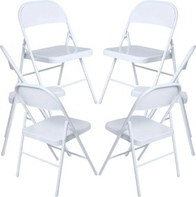 Set van 6 klapstoelen voor evenementen Niza