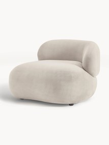 Niervormige loungefauteuil Alba