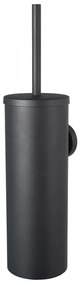 Haceka Kosmos Toiletborstelhouder - gesloten - wandmodel - mat zwart 1208529