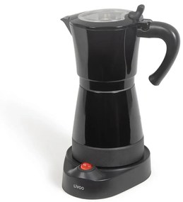 Livoo Koffiemachine elektrisch Mokka 0,3 L 480 W zwart