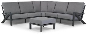 Hoek loungeset 5 personen Aluminium Grijs  Santika Furniture Santika Cinta