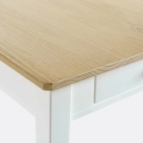 Tafel, 6/8 personen, massief dennenhout Alvina