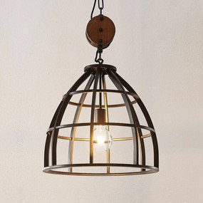 Maximilia kooi-hanglamp, 1-lamp - lampen-24