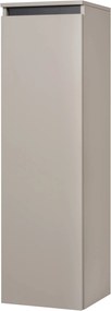 Saqu Gaia halfhoge kast links 35x34x120cm mat greige