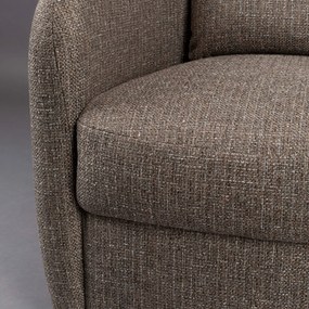 Dutchbone Soho Stone Retro Fauteuil Grijs