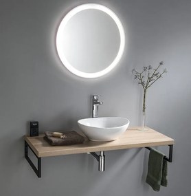 Aqualine Vega 97.5cm badkamermeubel met ovale waskom