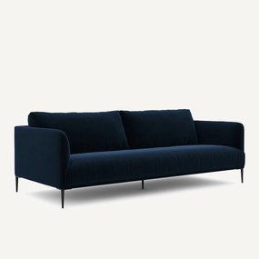 3- of 4-zits fluwelen bank, OSCAR, ontwerp Emmanuel Gallina