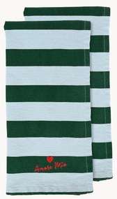 Theedoeken Love, 2 stuks