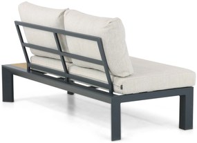 Loungeset 5 personen Aluminium Grijs Lifestyle Garden Furniture Navarra