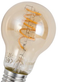 Set van 5 Smart E27 dimbare LED lampen A60 amber 4.9W 320 lm 2500K