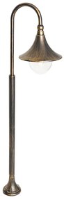 Klassieke buiten lantaarn antiek goud 100 cm IP44 - Daphne