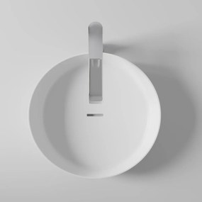 Sanigoods Sea opbouw waskom 40x40cm glans wit