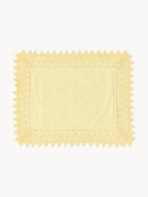 Placemats Flavia met kantafwerking, 2-delig
