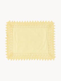 Placemats Flavia met kantrand, 2 stuks