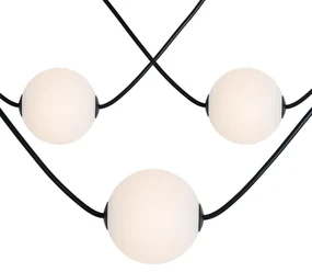 Moderne buiten lichtsnoer 8M incl. LED 14-lichts - Malai Modern Buitenverlichting rond