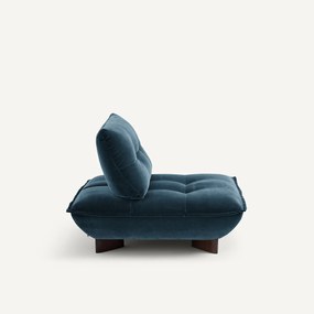 Modulaire fauteuil in fluweel, KAORI