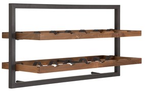 DTP Home Winemate Natural Type A Hangend Wijnrek - 65x25x35cm.
