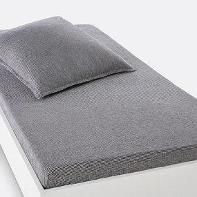 Hoeslaken, omslag 30 cm, Linot Carreaux