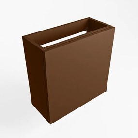 Mondiaz FOWY fonteinonderkast - 50x22x50cm - 1 deur - push to open - softclose - Rust FOWYTO50Rus1D