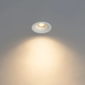 Set van 6 inbouwspots wit GU10 50mm - Gijs