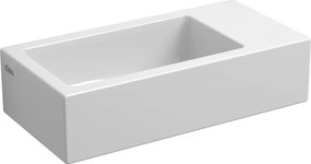 Clou Flush 3 fontein zonder kraangat 36x18cm wit