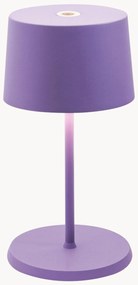 Kleine mobiele LED-tafellamp Olivia Pro, dimbaar