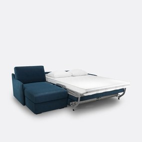 Hoekbank-bed fluweel, Bultex Nano