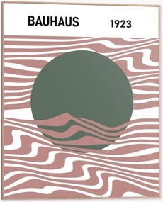 Ingelijste digitale print Bauhaus