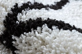 Tapijt, Vloerbekleding BERBER CROSS wit - voor keuken, naar de gang