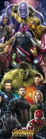 Poster Marvel: Avengers - Infinity War, (53 x 158 cm)