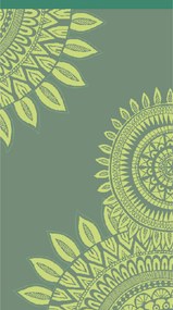 Strandlaken Velour – 100% katoen – 90×160 – marile green