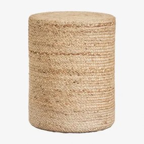 Ronde Tuinkussen Van Jute Veloran Yute - Sklum