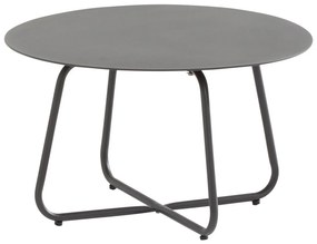 4SO Dali ronde aluminium loungetafel Ø73 cm. - Antraciet