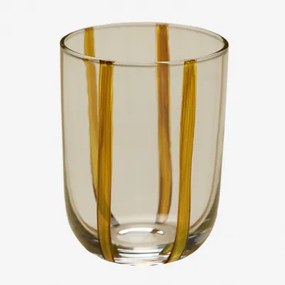 Pack Van 4 Glazen Van 28,5 Cl In Jalviana-glas Lichte Mosterd - Sklum