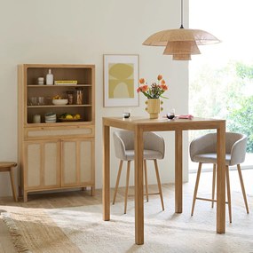 Set van 2 barstoelen H64 cm, Aupi