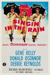 Ilustratie Singing in the Rain, Ft. Debbie Reynolds & Gene Kelly