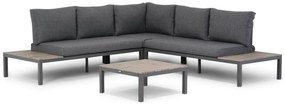Loungeset 5 personen Aluminium Grijs Domani Furniture La Festa
