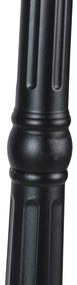 Klassieke buitenlantaarn zwart 200 cm IP44 - Havana